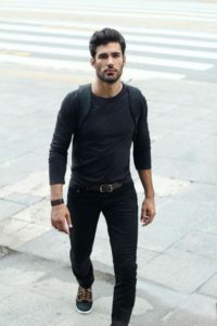 blugi de barbati culoare neagra