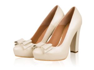 pantofi pentru mirese din piele